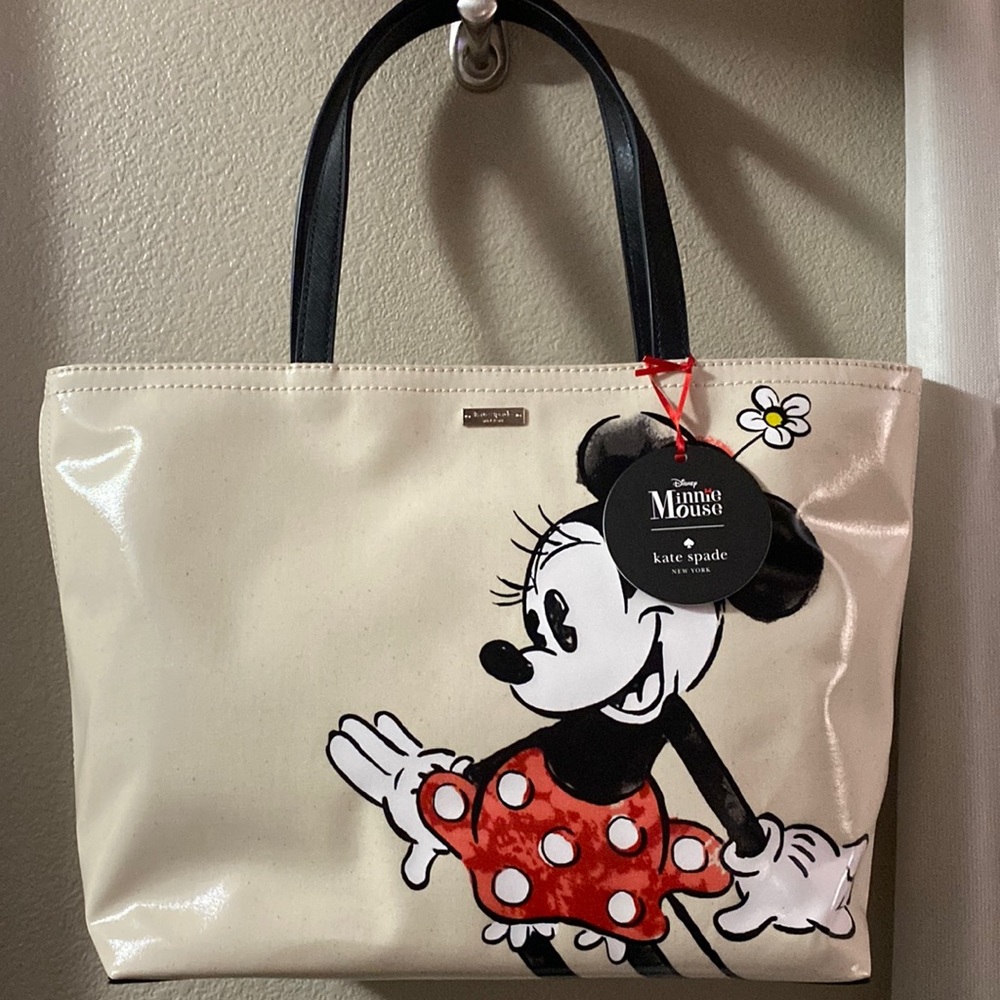 NEW Kate Spade Minnie Mouse Tote Large